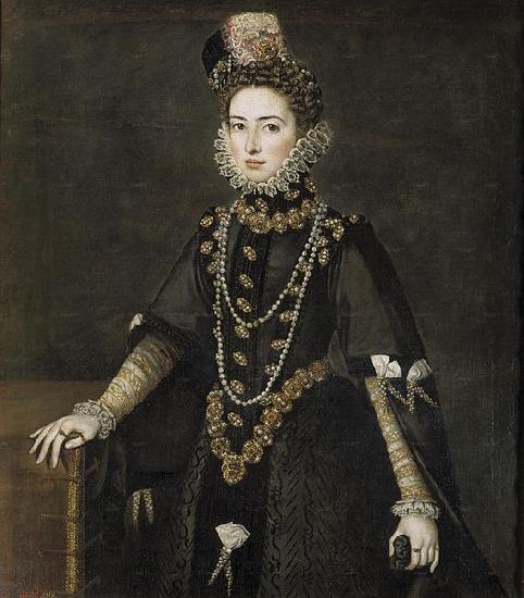 Alonso Sanchez Coello Portrait of Catalina Micaela de Austria Germany oil painting art